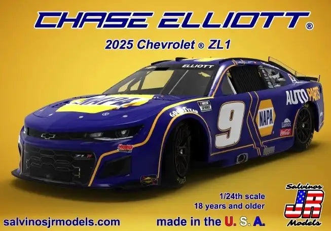 1/24 Chase Elliott 2025 Primary NAPA 47307