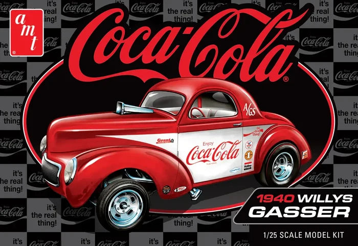 1/25 AMT 1940 Willys Coupe (Coke Race Team) 1492 - MPM Hobbies