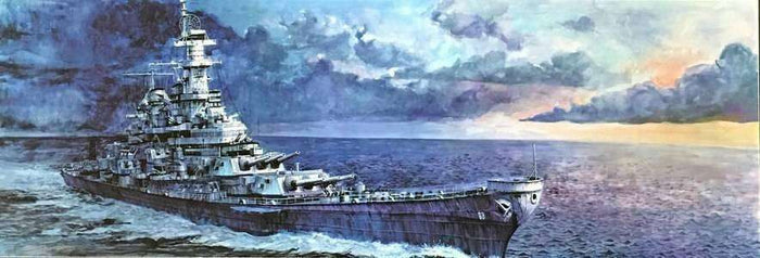 1/350 Veryfire USS Missouri BB-63 WWII Version - Deluxe Plastic Model Kit 350909DX