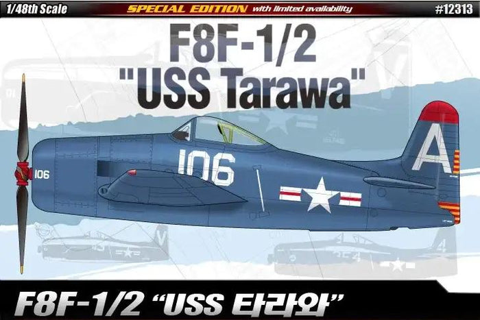 1/48 Academy F8F-1/2 "USS Tarawa" 12313