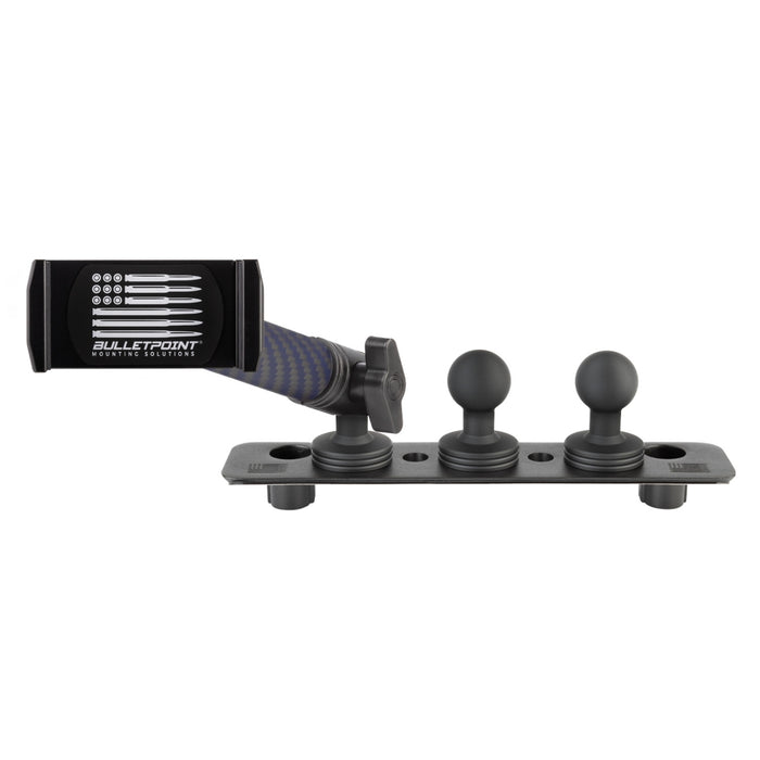 2013-2018 RAM Truck & 2019-2024 RAM 1500 Classic 20mm 3-Ball Metal Dash Mount