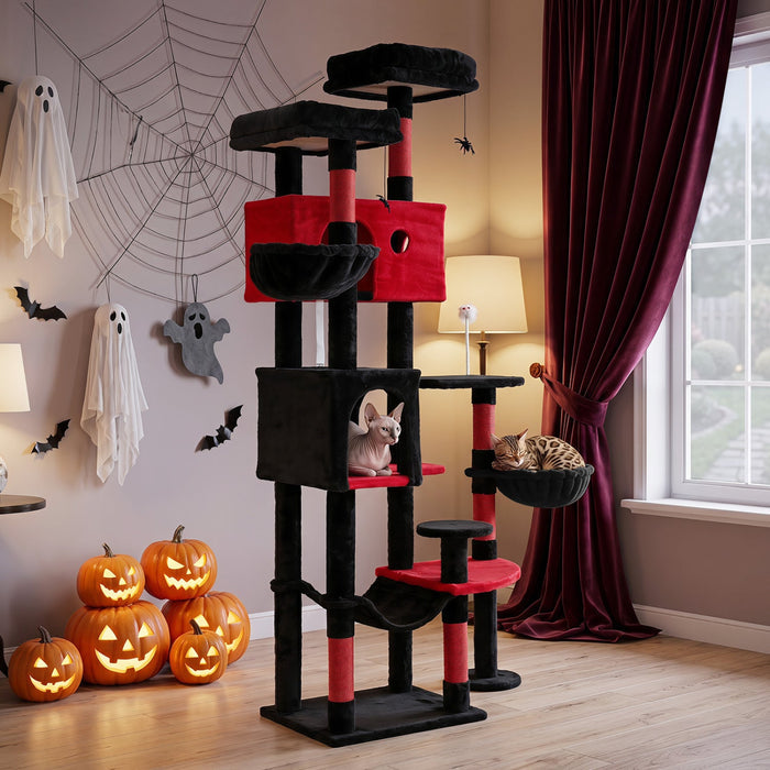 75-Inch Gothic Cat Tree