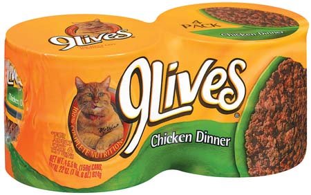 9Lives Fd Chicken 5.5z 4pk 1 Per Pack - Pet Supplies 9 Lives wholesale supplier A1 main