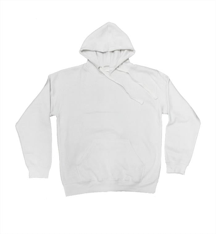 Adult Hooded Pullover White 8.5oz - Small to XL - Hooded Pullover Aonecostumer wholesale supplier A1 main