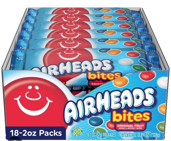 Airheads Bites Original 18-2Oz - My Store wholesale supplier A1 main