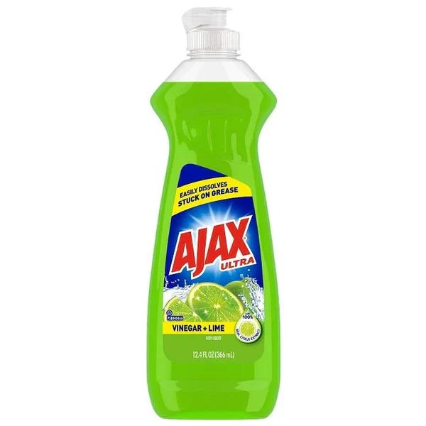 Ajax Dish Liquid Soap Vinegar & Lime Scent - 12.4oz/20pk - A1 WHOLESALE LLC wholesale supplier A1 main