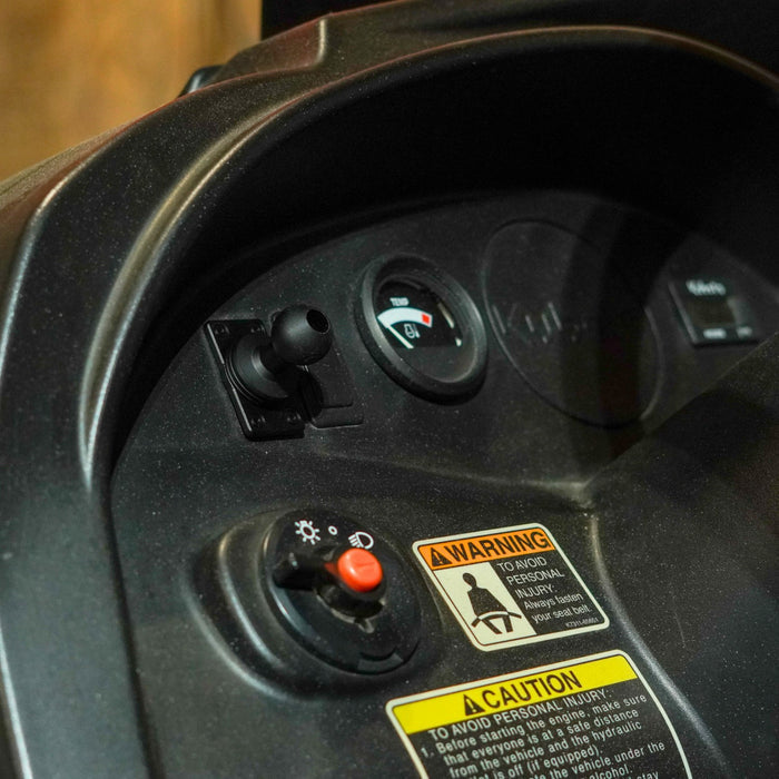 Aluminum Rocker Switch Panel Mount with Integrated 20mm Ball