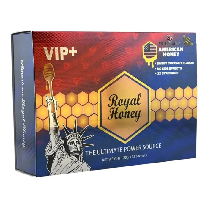 American Men Royal Honey 12 Pack - Vitalhoneyus wholesale supplier A1 main