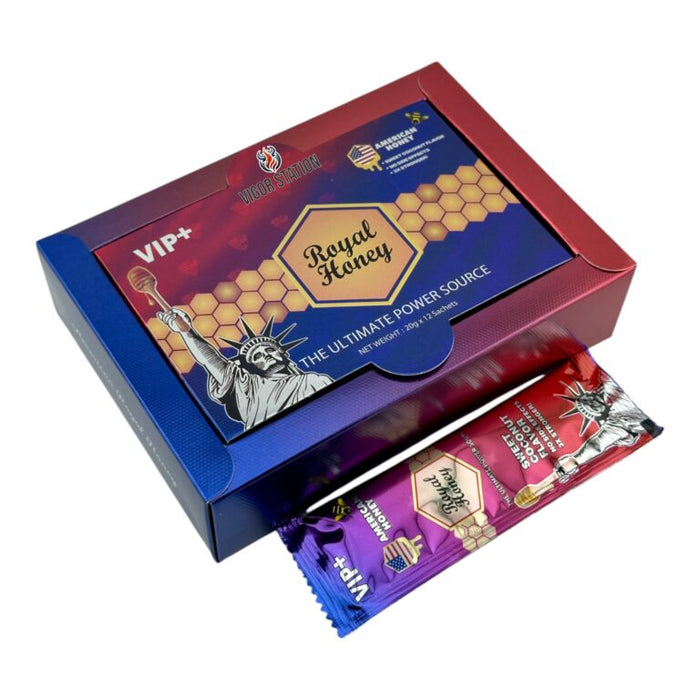 American Men Royal Honey 12 Pack - Vitalhoneyus wholesale supplier A1 main