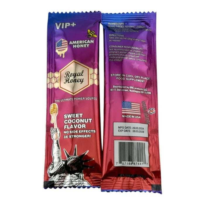 American Men Royal Honey 12 Pack - Vitalhoneyus wholesale supplier A1 main