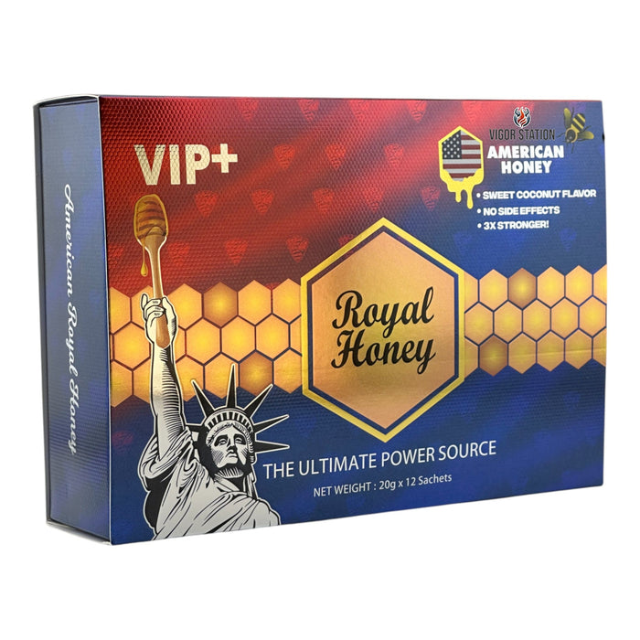 American Royal Honey – 12 Pack - Honey Packs Royal Honey wholesale supplier A1 main