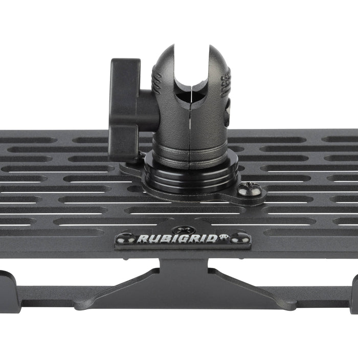 AMPS Compatible Mounting Plate with 20mm Connector End Nubby Edition