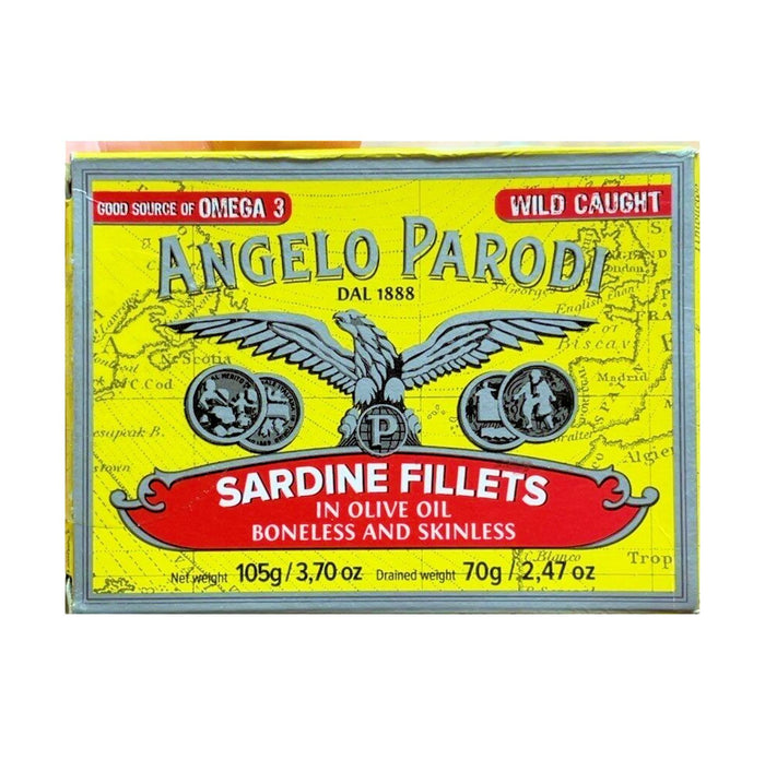 Angelo Parodi B/S Sardine Fillets 105g