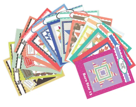 Barn Star Quilt Pattern Set