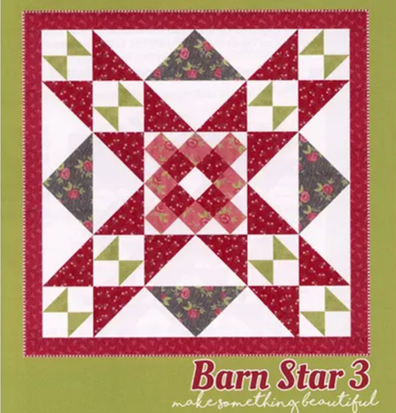 Barn Star Quilt Pattern Set