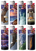 BIC Americana 50 Per Box - Lighters BIC wholesale supplier A1 main