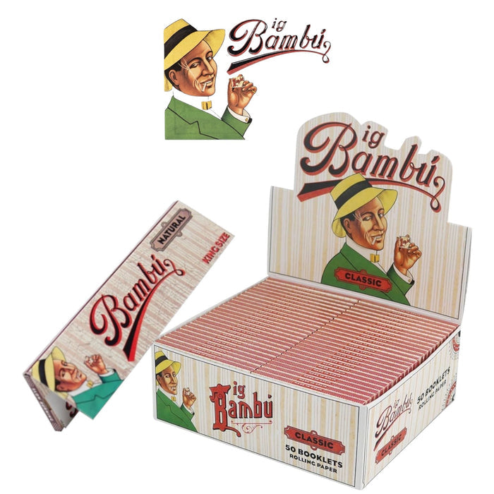 Big Bambu Paper Classic King-50ct - Rolling Papers Big Bambu wholesale supplier A1 main