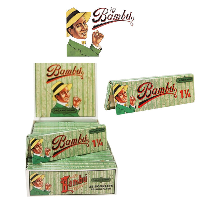 Big Bambu Paper Organic 1 1/4 -25ct - Rolling Papers Big Bambu wholesale supplier A1 main