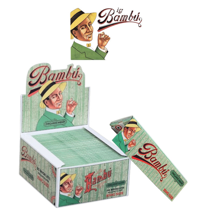 Big Bambu Paper Organic King-50ct - Rolling Papers Big Bambu wholesale supplier A1 main