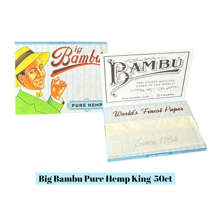 Big Bambu Pure King-50ct - Rolling Papers Big Bambu wholesale supplier A1 main