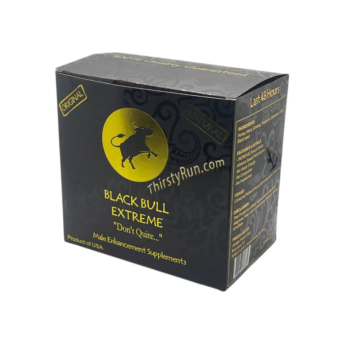 Black Bull Extreme Don't Quit Royal Honey – 12 Pouches x 22 Grams - Honey My Store wholesale supplier A1 main