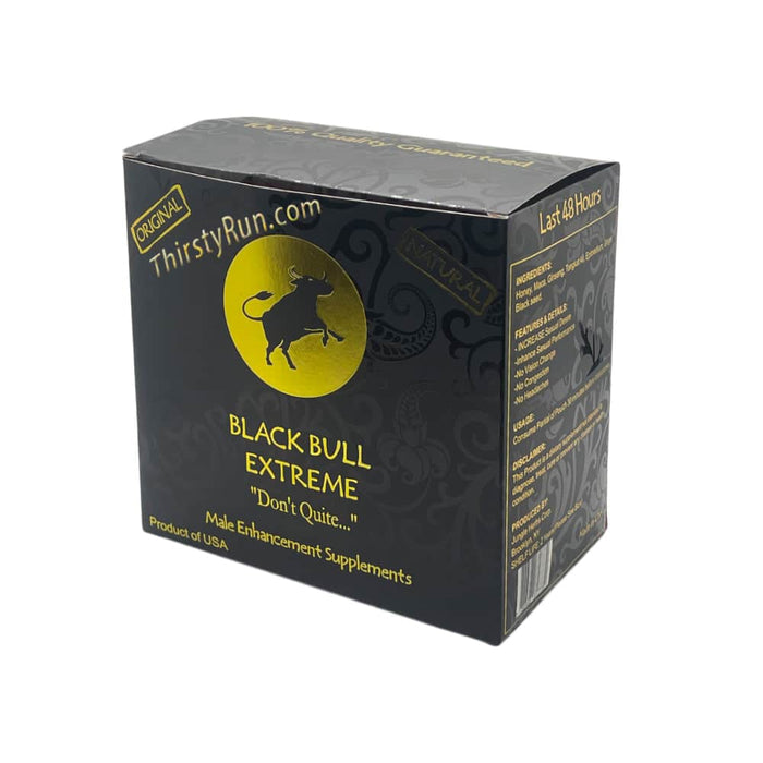 Black Bull Extreme Don't Quit Royal Honey – 12 Pouches x 22 Grams - Honey My Store wholesale supplier A1 main