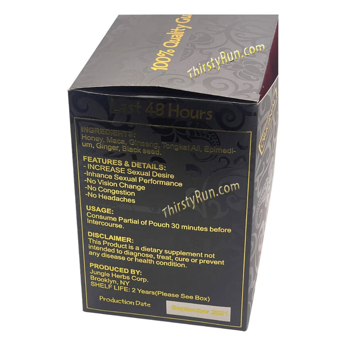 Black Bull Extreme Don't Quit Royal Honey – 12 Pouches x 22 Grams - Honey My Store wholesale supplier A1 main