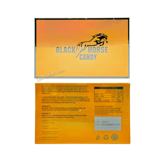 Black Horse Candy (12 ct. - 4.3 grams Each) - Candy & Chocolate Black Horse wholesale supplier A1 main
