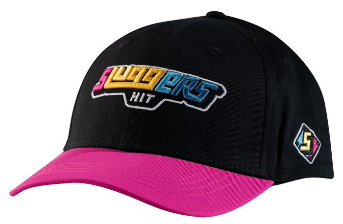 Black on Pink Snapback - Hat - Sluggers