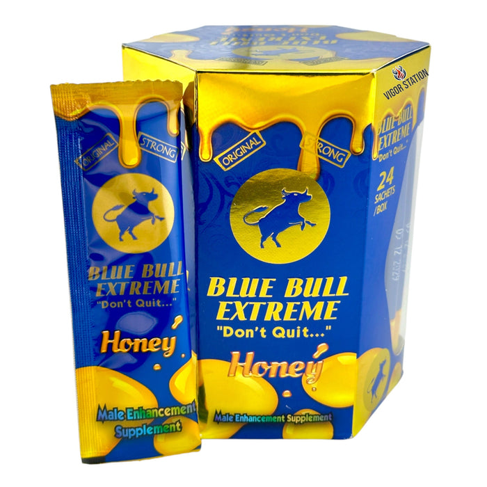 Blue Bull Honey – 24 Pack - Honey Packs Blue Bull Honey wholesale supplier A1 main
