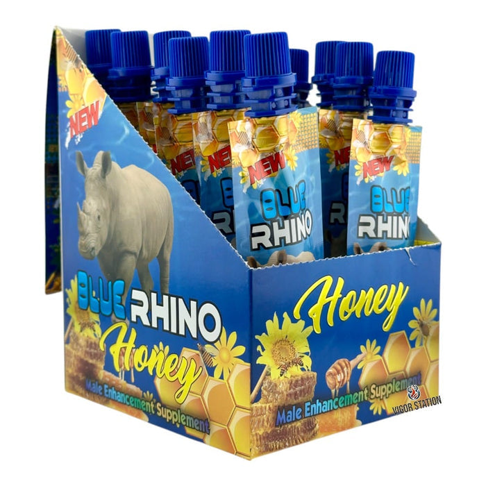Blue Rhino Honey – 12 Pouches - Honey Packs Rhino wholesale supplier A1 main