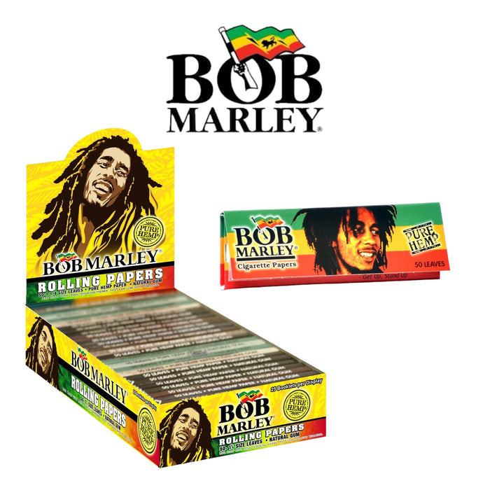 Bob Marley 11/4 Rolling Papers 50pk- 25ct - Rolling Papers Bob Marley wholesale supplier A1 main