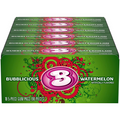 Bubblicious Watermelon Bubble Gum — Wholesale Master Case, 8 Boxes × 18 Packs (144 Packs / 720 Pieces) - Candy & Gum Bubblicious wholesale supplier A1 main