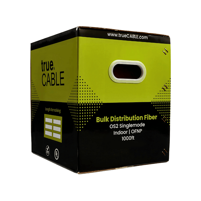 Bulk Fiber Indoor Plenum Distribution Cable | OS2 SM OFNP