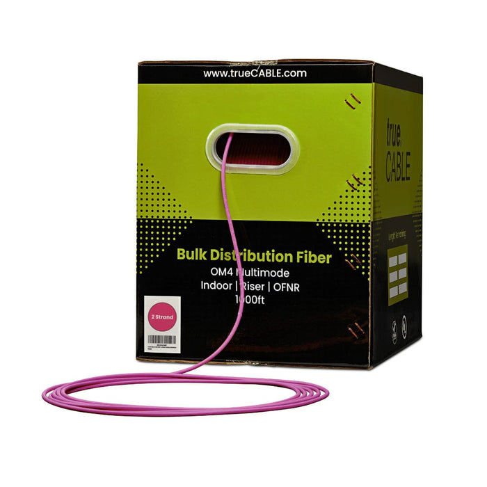 Bulk Fiber Indoor Riser Distribution Cable | OM4 MM OFNR