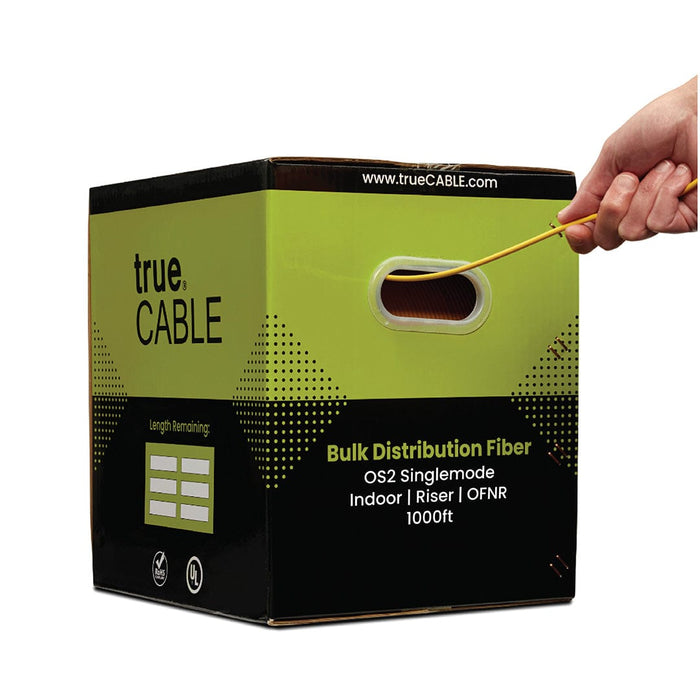 Bulk Fiber Indoor Riser Distribution Cable | OS2 SM OFNR