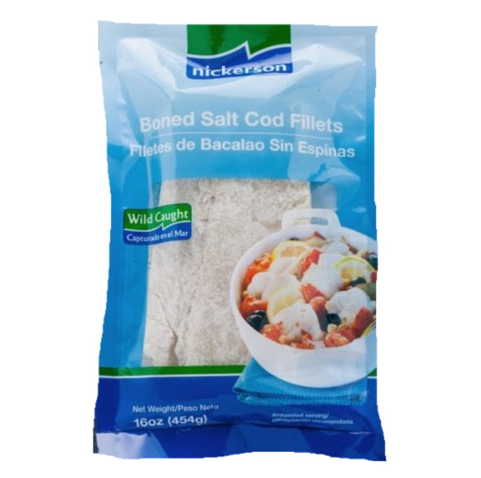 Canadian Boneless Salt Cod 1 lb