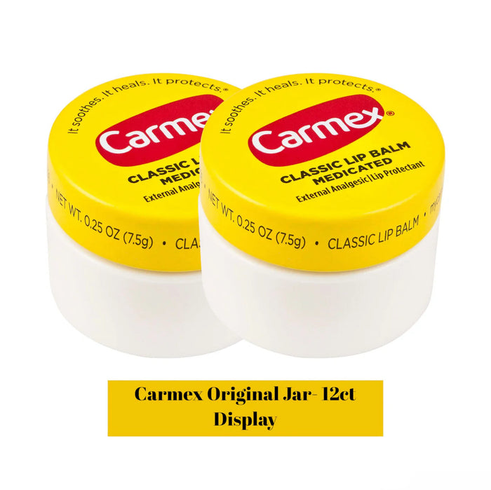 Carmex Lip Balm Jar 1pk Original-12ct - Personal Care A1 WHOLESALE LLC wholesale supplier A1 main