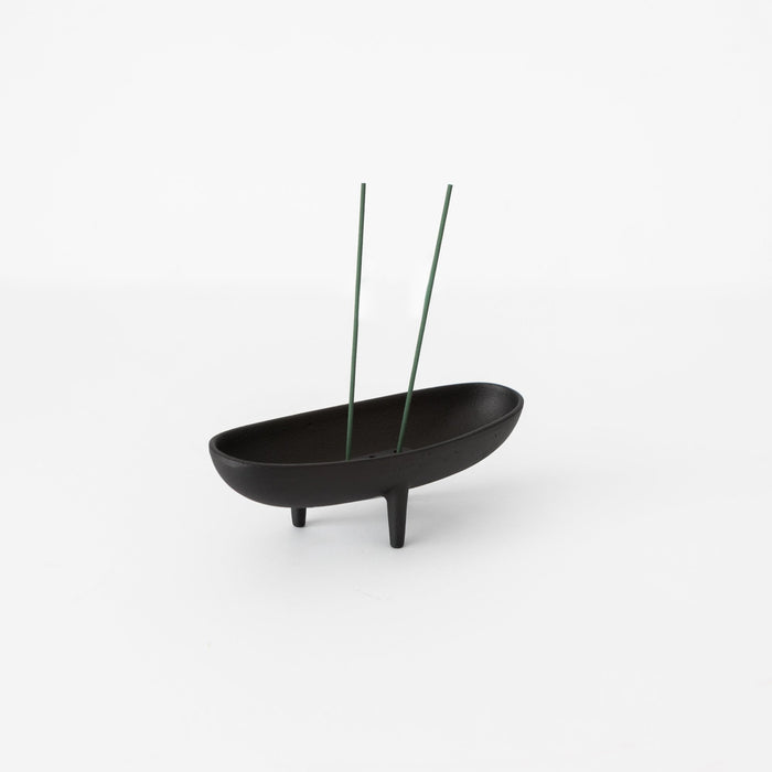 Cast Iron Incense Holder (Oval) - tortoise general store