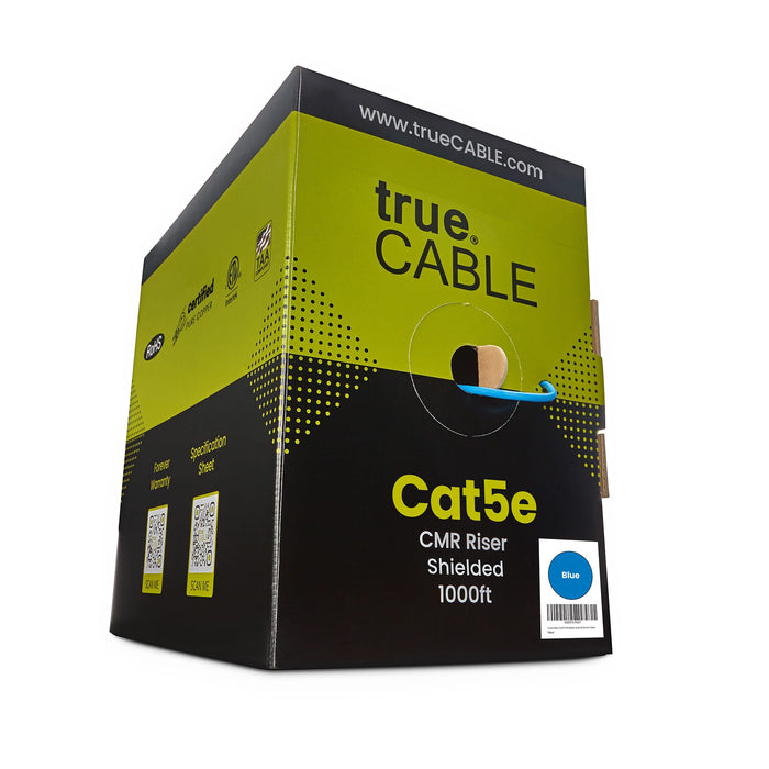 Cat5e Riser Ethernet Cable｜Shielded