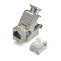 Cat6 Toolless Keystone Jack | Shielded | 2pc | Packaging