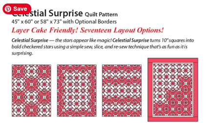 Celestial Surprise Quilt Pattern
