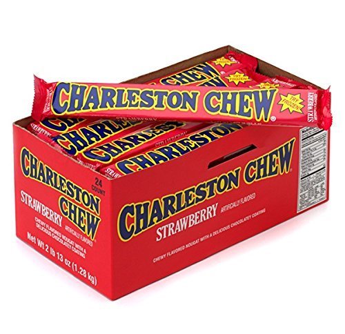 Charleston Chews, Strawberry, 1.875 Ounce Bars (Pack of 24) - My Store wholesale supplier A1 main