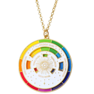 Color Wheel Necklace or Keychain