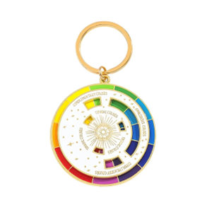 Color Wheel Necklace or Keychain