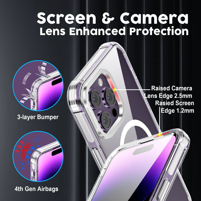 Crystal  Case & White TPE Bumper Shockproof Case