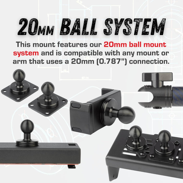 Custom Boat & Golf Cart Phone Holder Mounting Solution