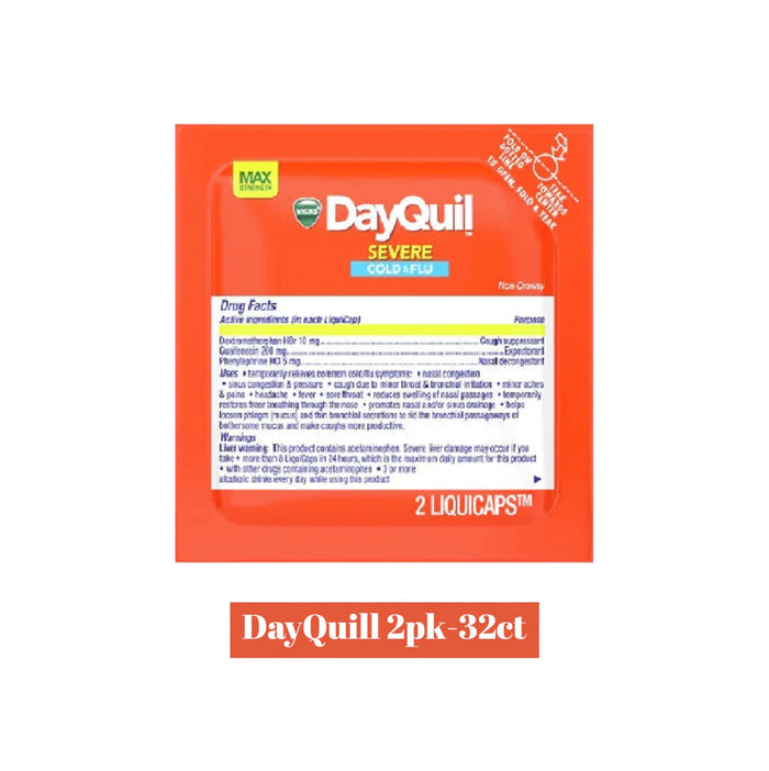 DayQuil Cols & Flu Caplets 2pk- 32ct - A1 WHOLESALE LLC wholesale supplier A1 main
