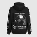 Black hoodie with 'Castlevania' text and character illustrations on the front and sleeves.