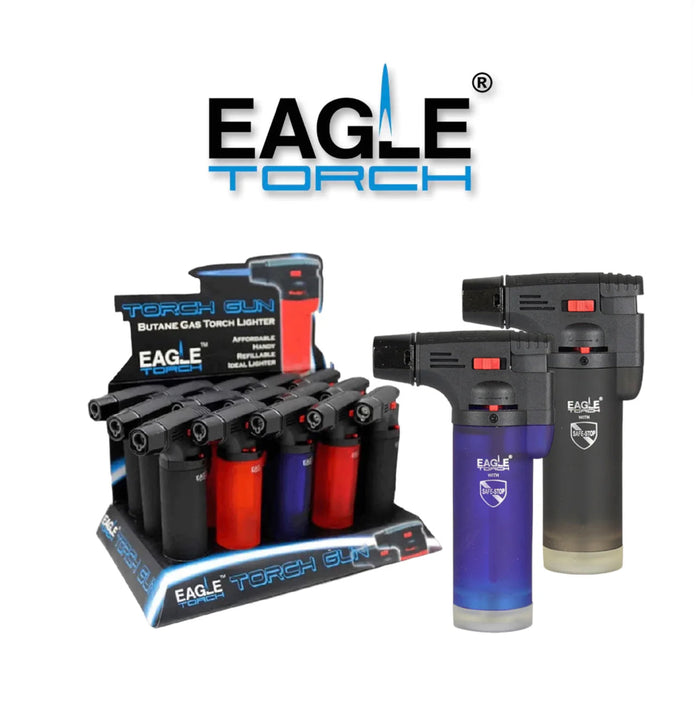 Eagle Torch PT101U Gun Lighter Display 15ct - A1 WHOLESALE LLC wholesale supplier A1 main